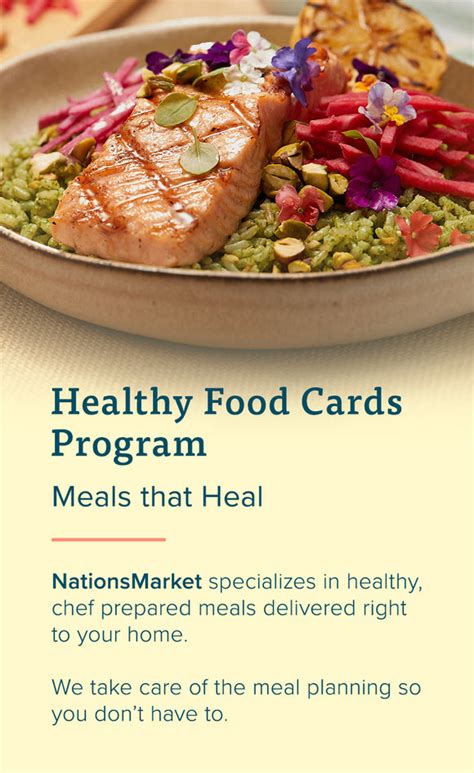 Discover Nutritious Options with Healthy Food Card.Com